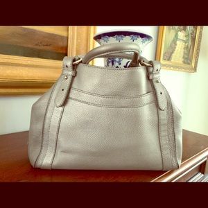 Like new Cole Haan pebbled leather satchel